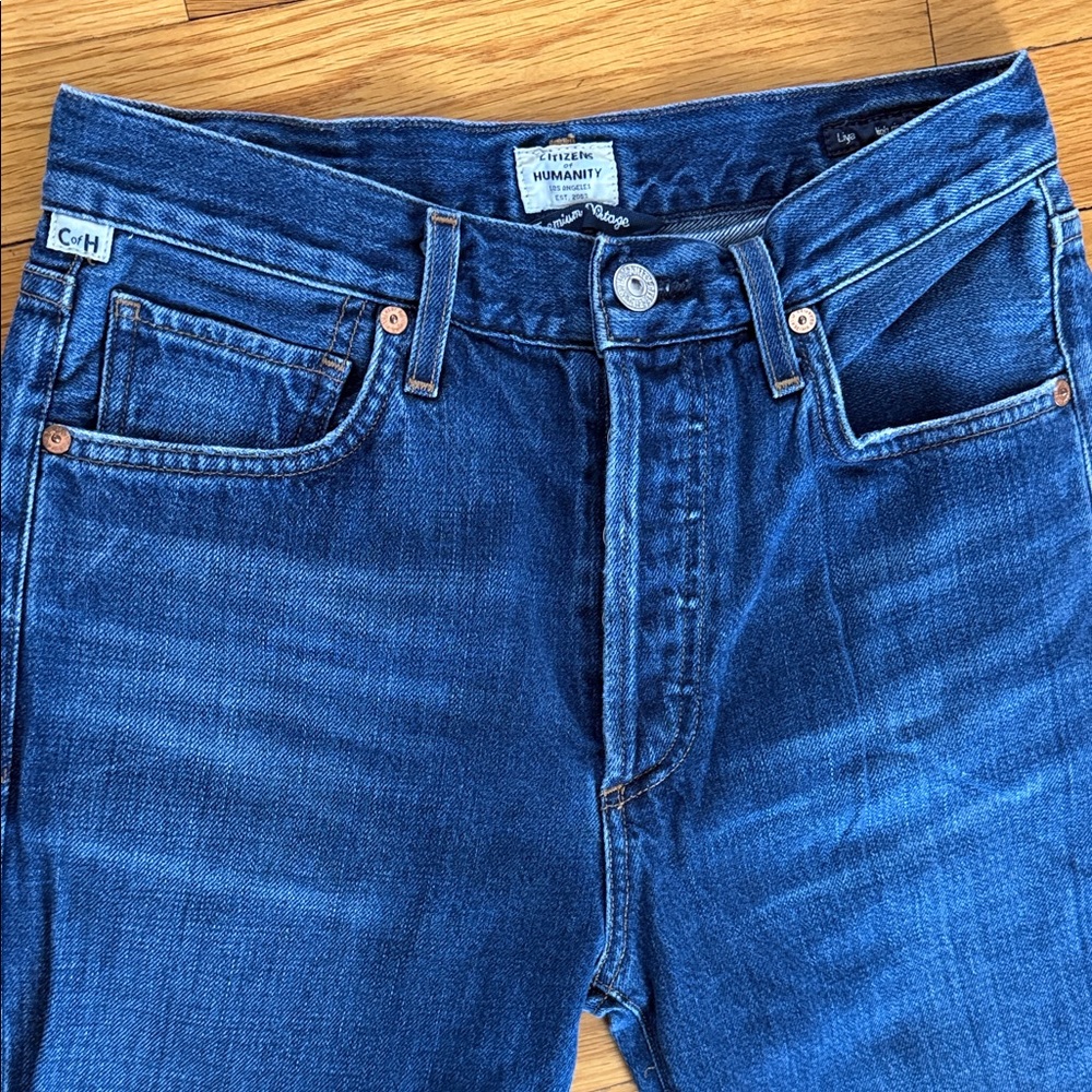 Citizens of Humanity Dark Blue Slim Jeans
